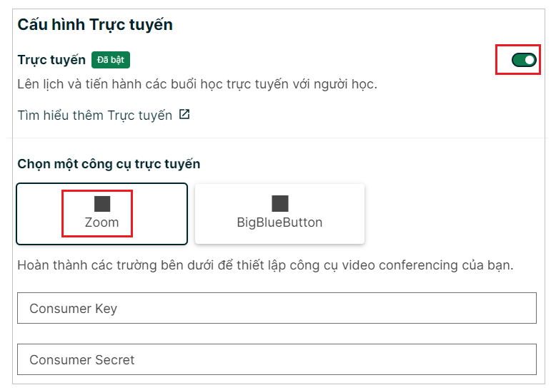 cau hinh truc tuyen